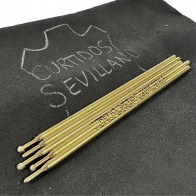 Recambio boli plateado 1,2 mm para marcar cuero