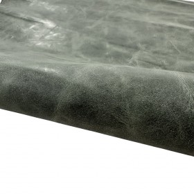 Green pull up rustic lambskin - Curtidos Sevillano