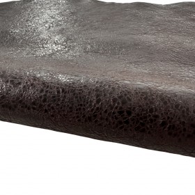 Brown cracked rustic lambskin - Curtidos Sevillano