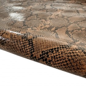 Snake embossed Leather - Curtidos Sevillano