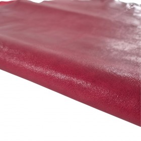 Red rustic lambskin - Curtidos Sevillano