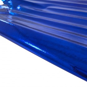 Blue Metallic Laminated Goatleather - Curtidos Sevillano