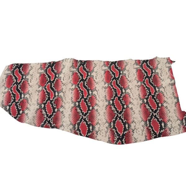 RED SNAKE LEATHER 5178