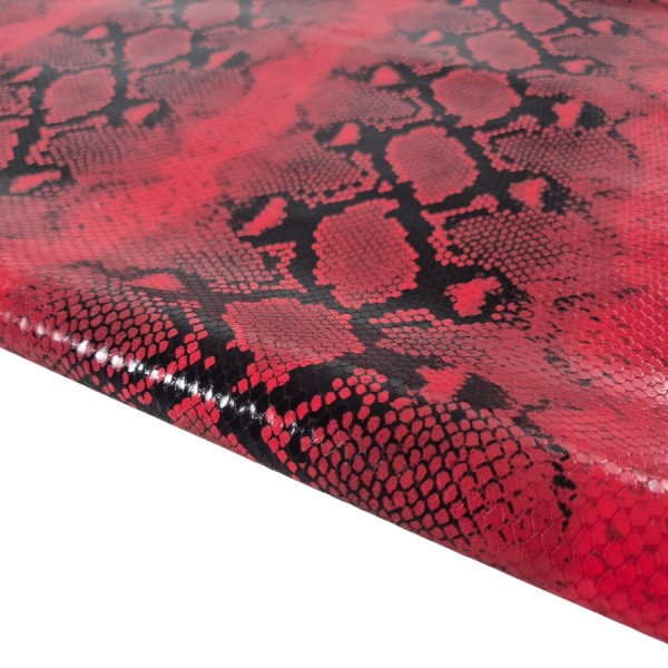 RED SNAKE LEATHER 5914