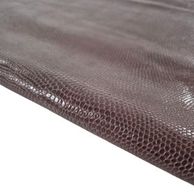 Brown lizard nappa lambskin - Curtidos Sevillano
