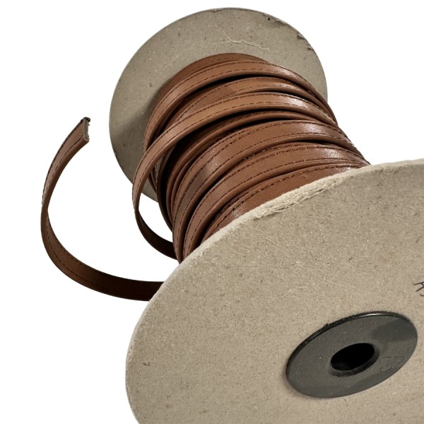 MEDIUM BROWN LEATHER STRAP 15 mm