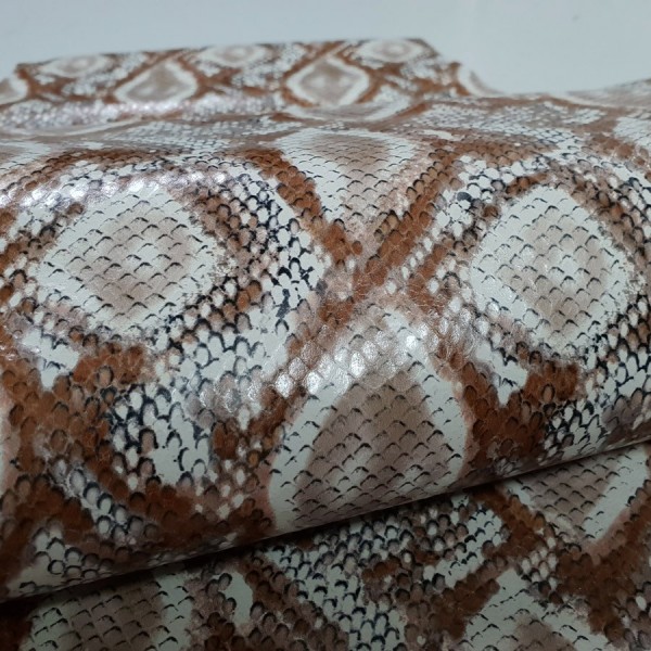 SNAKE PRINTED GOAT LEATHER  1917