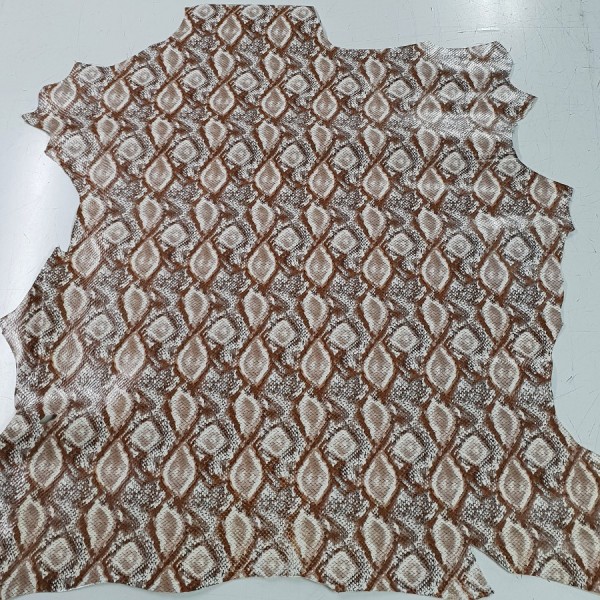 SNAKE PRINTED GOAT LEATHER  1917